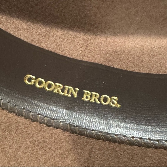 Goorin Bros Brown Wool Hat‎ Braided Trim Size M main image 2